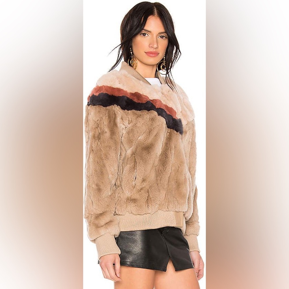 Heartloom • Meg Rabbit Fur Jacket - Picture 2 of 11